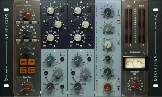 高性能通道条插件 Acustica Audio Amethyst 4 v2023 MacOS-YU158-音频制作系统办公资源