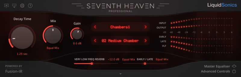 第七天堂混响专业版 LiquidSonics Seventh Heaven Professional v1.3.3 包含采样文件8.88G-YU158-音频制作系统办公资源