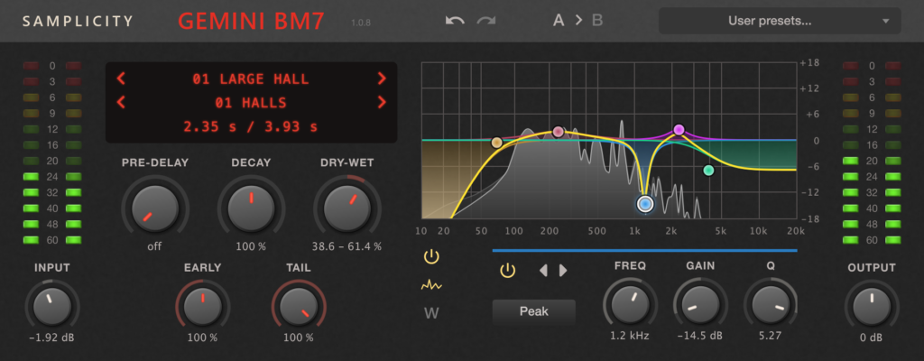 混响 Samplicity Gemini BM7 v1.0.8 WIN-YU158-音频制作系统办公资源