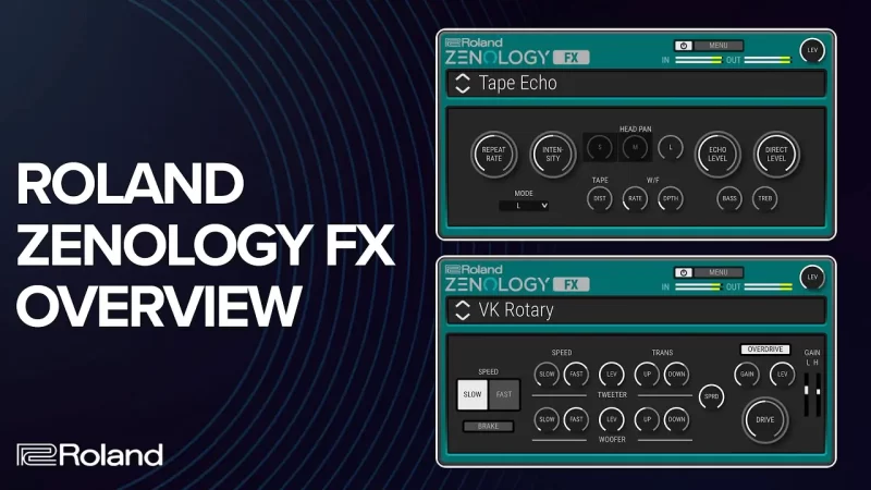 增强和塑造音频信号插件 Roland ZENOLOGY FX v1.5 WIN-YU158-音频制作系统办公资源