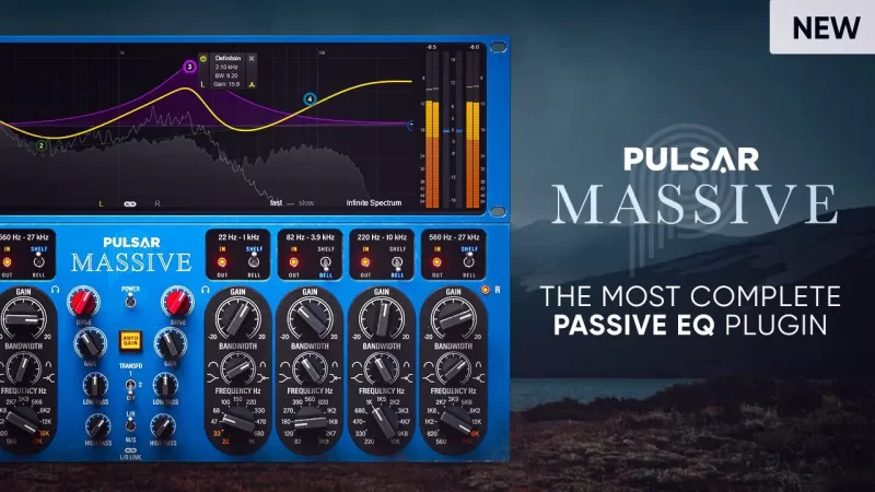 仿真EQ音频插件 Pulsar Audio Pulsar Massive v1.2.7 WIN-YU158-音频制作系统办公资源