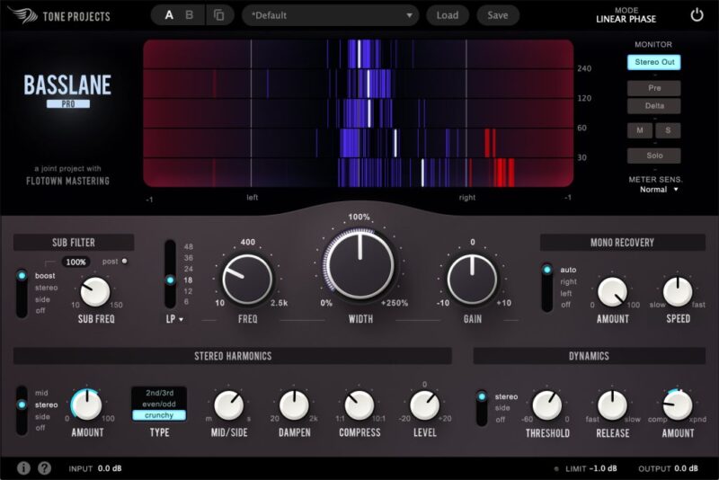 低音处理工具 Tone Projects Basslane Pro v1.0.4 WIN-YU158-音频制作系统办公资源