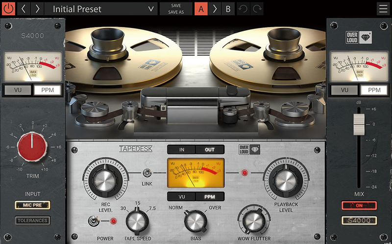 宝石磁带机插件 Overloud Gem TAPEDESK v1.2.5 WiN/MacOS-YU158-音频制作系统办公资源