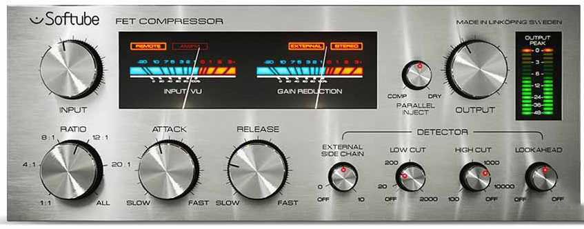 FET压缩器 – Softube FET Compressor v2.5.9 WiN-YU158-音频制作系统办公资源