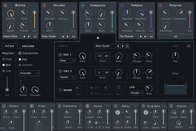 人声效果合成器 iZotope VocalSynth 2 Prov2.4.0 WIN-YU158-音频制作系统办公资源