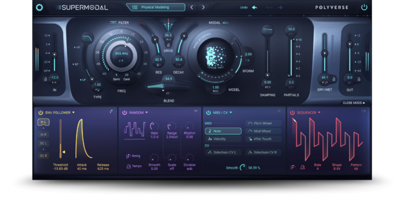 现代电影动效滤波器 Polyverse Music Supermodal v1.0.0 WIN-YU158-音频制作系统办公资源