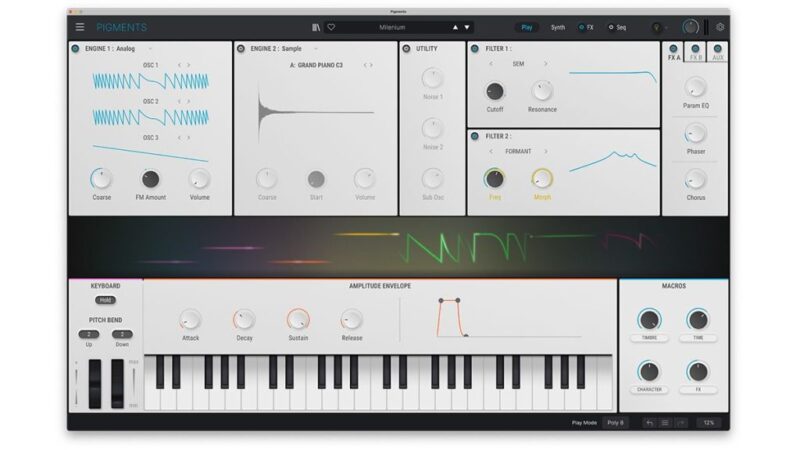 Arturia Pigments v4.0.1 macOS-YU158-音频制作系统办公资源
