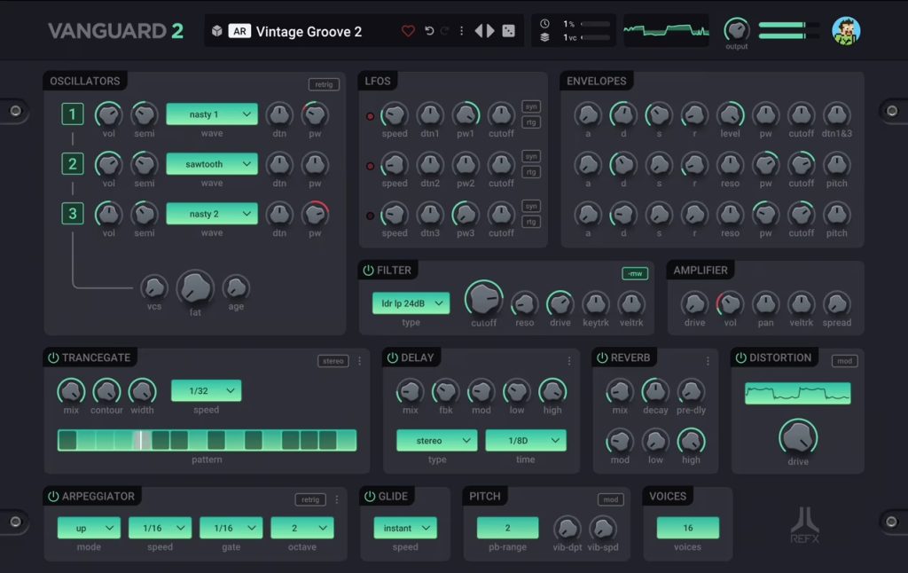 reFX Vanguard v2.0.4 WIN（已更新Rev2）-YU158-音频制作系统办公资源