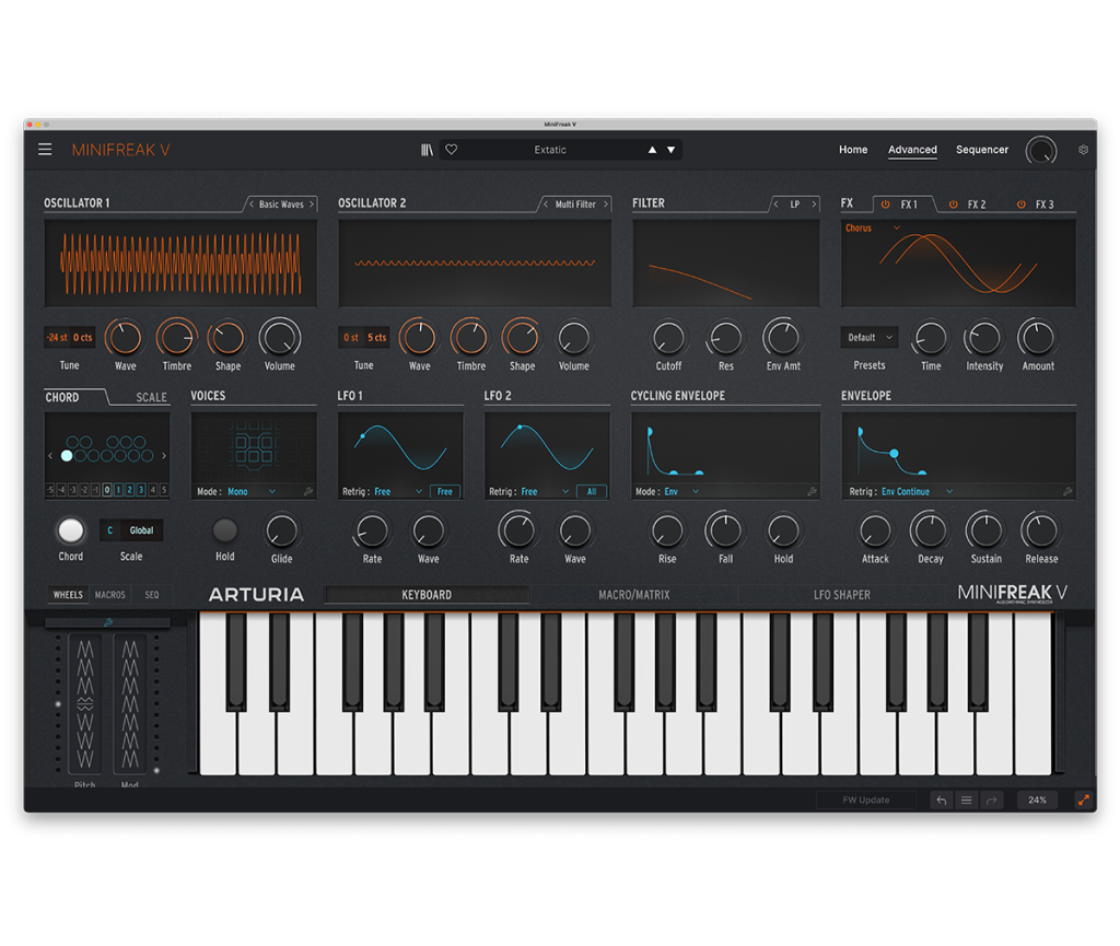 MiniFreak扩展版合成器 Arturia MiniFreak V v1.0 WIN&MAC 2022.12.06新增MAC版-YU158-音频制作系统办公资源