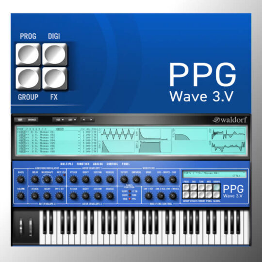 旧时代合成器 Waldorf PPG Wave 3 V v1.3.1 Incl Keygen WIN macOS-YU158-音频制作系统办公资源