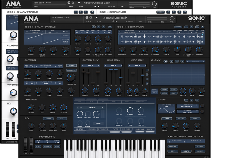Sonic Academy ANA2 Slate Bundle v2.5.0 WIN-YU158-音频制作系统办公资源