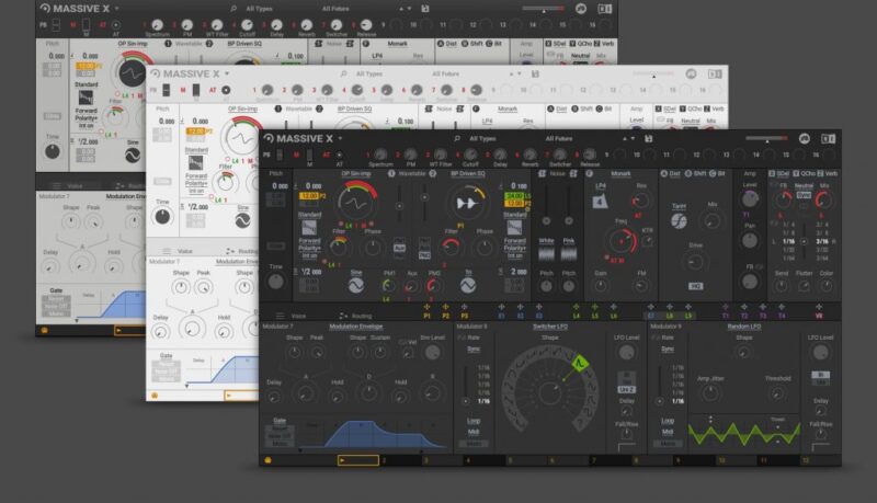 现代合成器之王 Native Instruments Massive X v1.4.2 WIN/MAC(2022.11.30新增MAC版)-YU158-音频制作系统办公资源