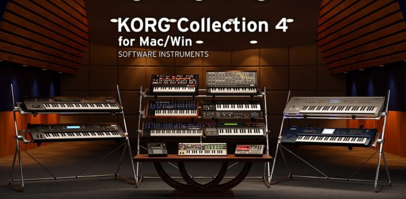 虚拟硬件合成器全集 KORG Collection 4 v4.0.0 WiN/MAC-YU158-音频制作系统办公资源