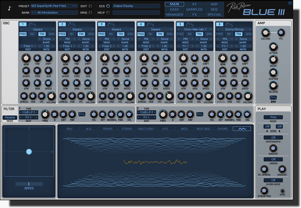 第三代蓝色合成器 Rob Papen Blue3 v1.0.0 WIN-YU158-音频制作系统办公资源