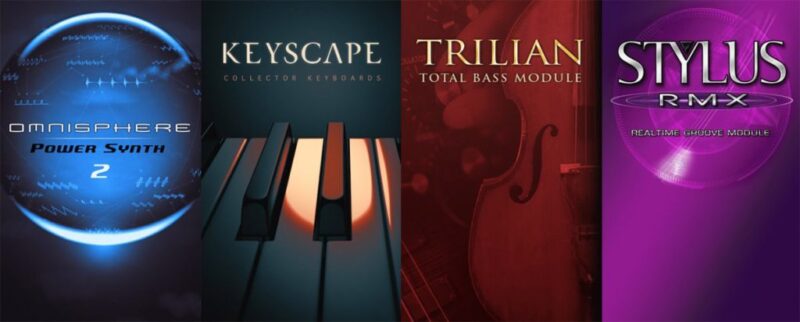 Spectrasonics 四巨头Omnisphere & Keyscape & Trilian & StylusRMX 音色库完整版合集-YU158-音频制作系统办公资源