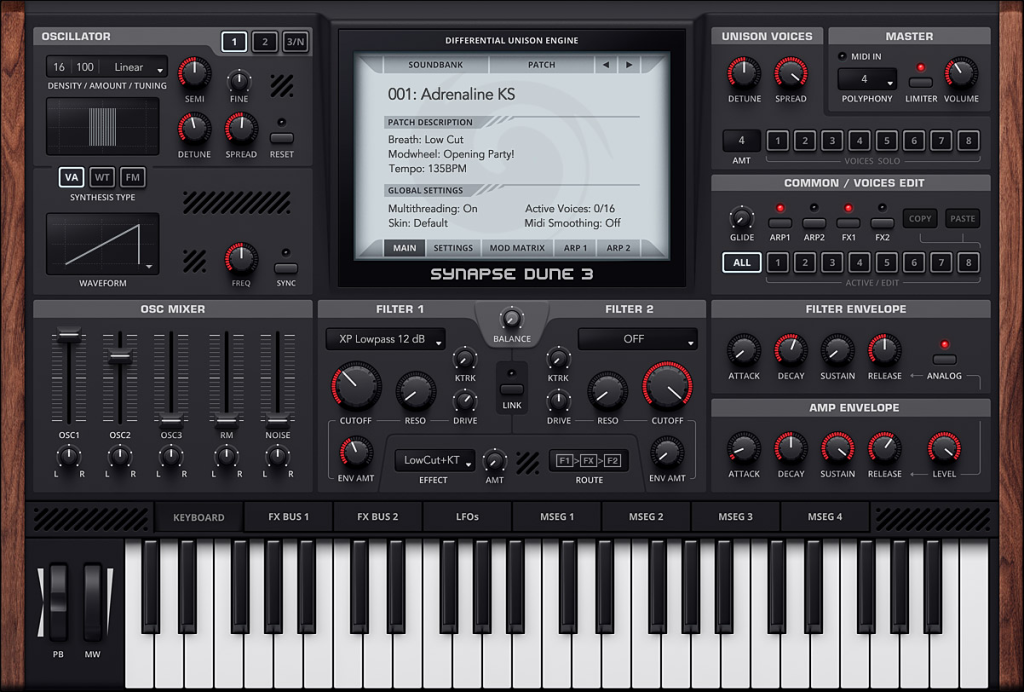 沙丘合成器 Synapse Audio DUNE 3 v3.6.0 WIN/MAC-YU158-音频制作系统办公资源