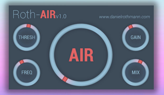 提高人声磁性空气感插件 Rothmann Roth-AIR 1.0 For WIN/MAC-YU158-音频制作系统办公资源