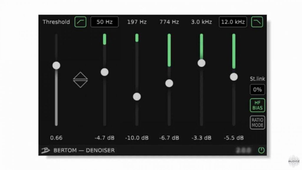专业降噪器插件 Bertom Audio Denoiser Pro v3.0.1 WIN-YU158-音频制作系统办公资源