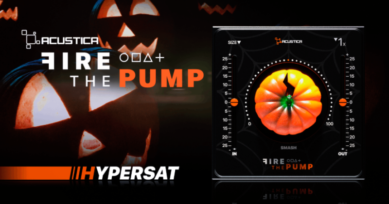 单旋钮失真饱和插件 Acustica Audio Fire The Pump 2023 WIN-YU158-音频制作系统办公资源