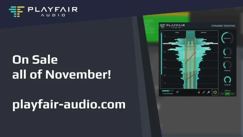 动态分级处理插件 Playfair Audio Dynamic Grading v1.2.6 WIN-YU158-音频制作系统办公资源