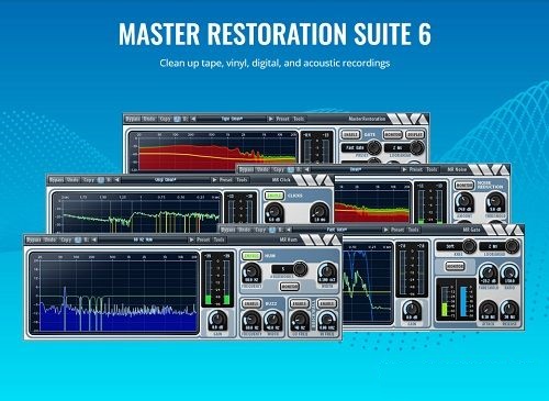 降噪 Wave Arts – Master Restoration Suite 6 v6.0.8 [Incl. Dialogue v2.0.9] WIN-YU158-音频制作系统办公资源