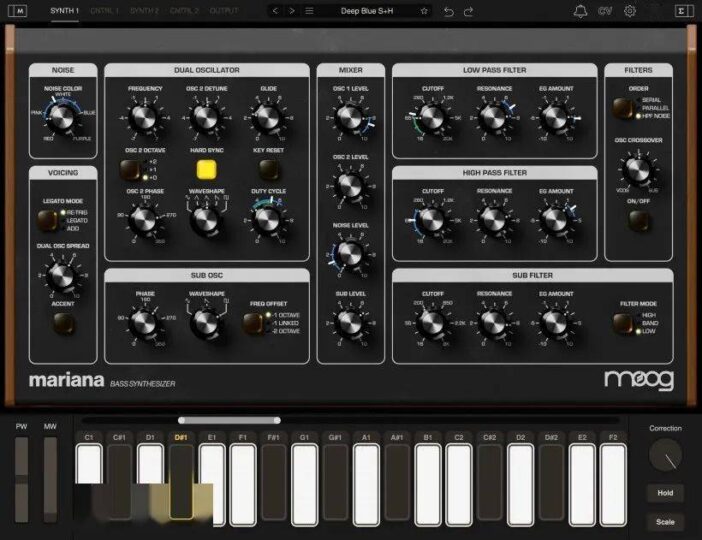 超创意合成器 Moog Music Mariana v1.0.1 WIN-YU158-音频制作系统办公资源