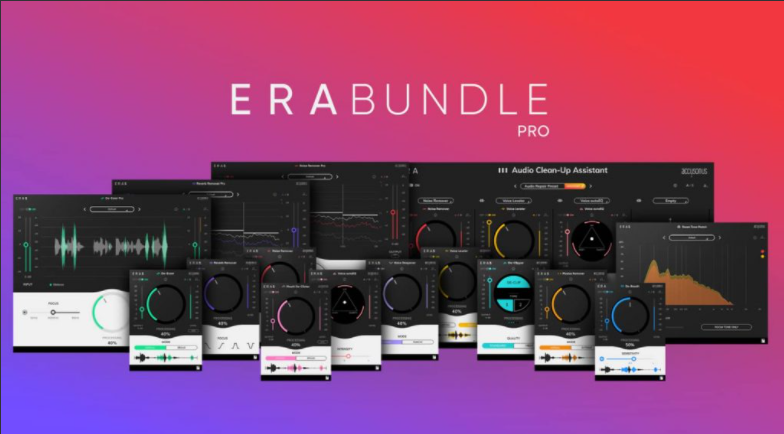 音频修复效果器accusonus ERA Bundle Pro WIN-YU158-音频制作系统办公资源