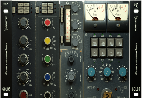 英国老式调音台效果器 Acustica Audio Gold 5 2023-R2R WIN-YU158-音频制作系统办公资源