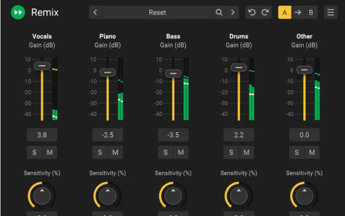 人声乐器分离插件 Acon Digital Remix v1.0.5 R2R-WIN-YU158-音频制作系统办公资源