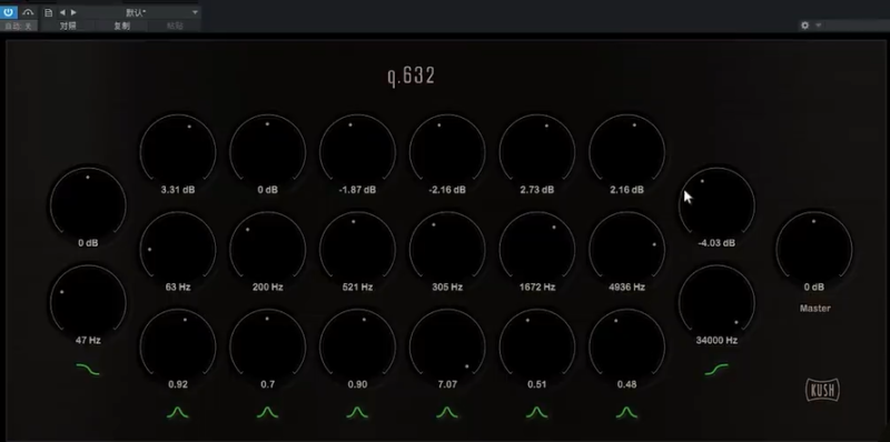 模拟相位均衡器 Kush Audio Q 632 v1.0.0-R2R WIN-YU158-音频制作系统办公资源