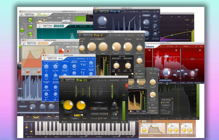 肥波混音插件套装 FabFilter Total Bundle v2023.11.03 WIN/MAC-YU158-音频制作系统办公资源