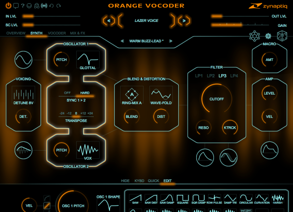 人声合成效果器 Zynaptiq ORANGE VOCODER IV v4.0.3 R2R-Win-YU158-音频制作系统办公资源