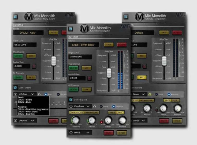 自动混音系统 Ayaic Mix Monolith v0.5.1 WIN-YU158-音频制作系统办公资源