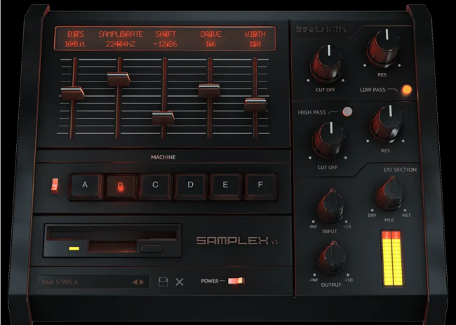 复古采样模拟器 BeatSkillz SampleX v3 v1.0.0 R2 WiN-YU158-音频制作系统办公资源