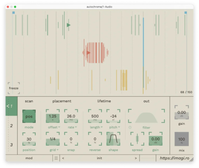颗粒音频处理 – Imagiro Autochroma v1.0.1 WIN-YU158-音频制作系统办公资源