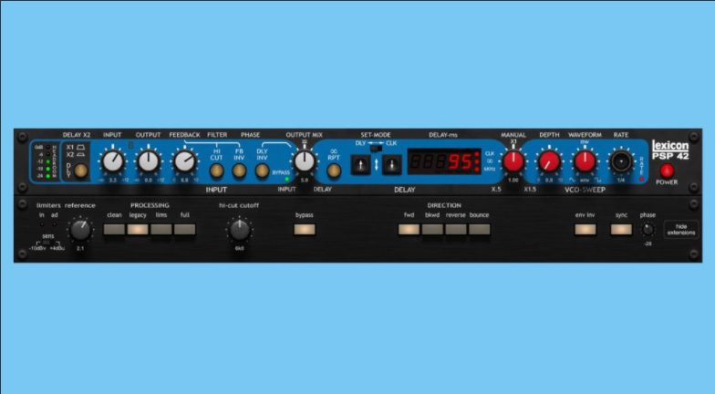 PSPaudioware Lexicon PSP42x v2.0.0-R2R WiN-YU158-音频制作系统办公资源