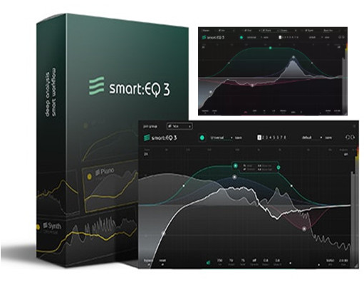 智能均衡器 Sonible SmartEQ3 v1.2.4 R2R WiN-YU158-音频制作系统办公资源