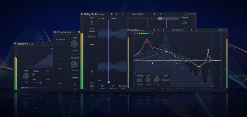 现代DSP效果包 – Tracktion Software DAW Essentials Collection v1.0.44 Win Mac-YU158-音频制作系统办公资源