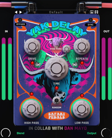 狂野延迟 – Safari Pedals – Yak Delay Wild delay wDan Mayo 1.3.54 WIN-YU158-音频制作系统办公资源