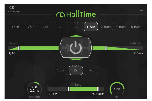 半速专用音频效果器 – CableGuys HalfTime 1.0.1 Win-YU158-音频制作系统办公资源
