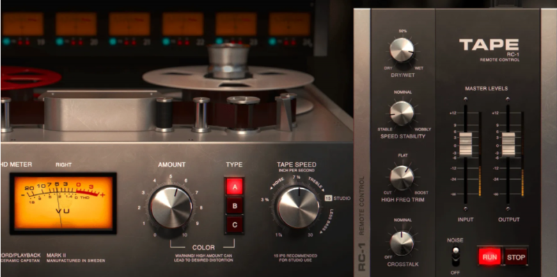 磁带效果模拟器 – Softube Tape v2.5.9 WiN-YU158-音频制作系统办公资源