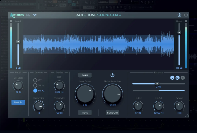 音频修复工具 Antares Auto-Tune SoundSoap v6.0.0 CE WiN-YU158-音频制作系统办公资源