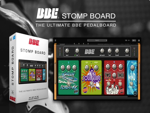 BBE Sound Stomp Board v1.5.0 R2R 吉他踏板放大器插件 WiN-YU158-音频制作系统办公资源