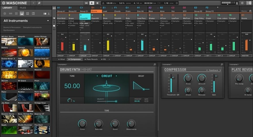 节奏工作站！Native Instruments Maschine v2.16.1 WiN（更新修复Rev2版）-YU158-音频制作系统办公资源