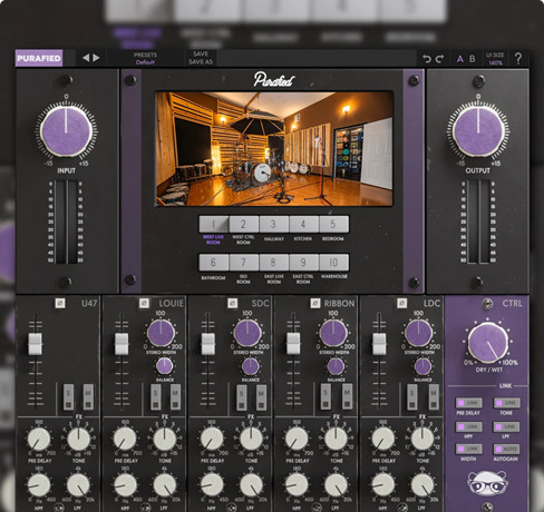 Purafied Panda Rooms v1.0.0 熊猫工作室超级混响 WiN MAC-YU158-音频制作系统办公资源