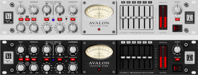 母带处理器插件 Kazrog Avalon VT-747SP v1.0.0 WIN/MAC-YU158-音频制作系统办公资源