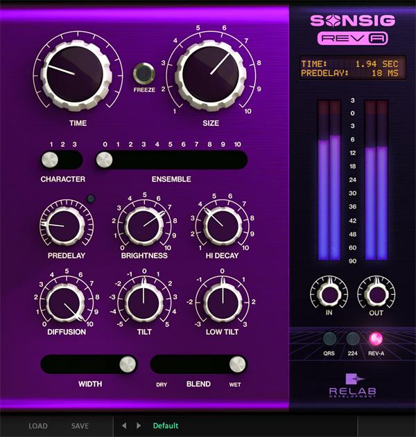 华丽的混响插件 – ReLab Sonsig Rev-A v1.0.1 WiN-YU158-音频制作系统办公资源