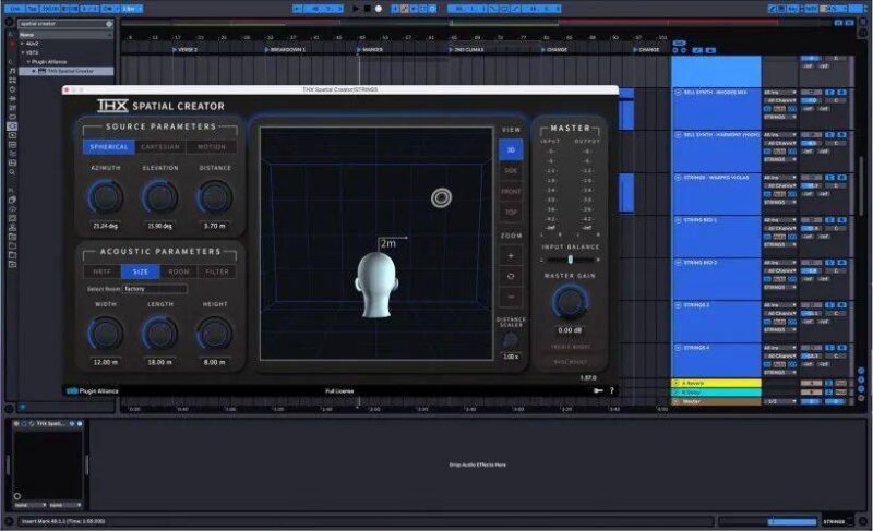 空间创建器插件 Plugin Alliance THX Spatial Creator v1.0.0 Keygen-R2R WIN-YU158-音频制作系统办公资源