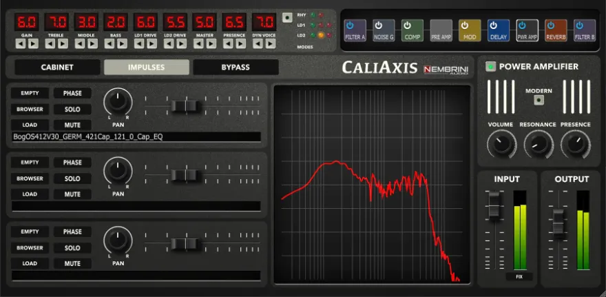 电子管吉他放大器插件 Nembrini Audio Cali Axis v1.0.0-R2R WiN-YU158-音频制作系统办公资源