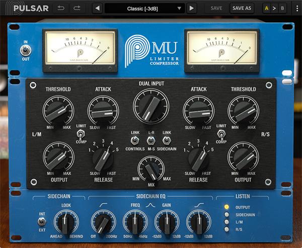 可变偏置管压缩效果器-Pulsar Audio Pulsar Mu v1.3.4 R2R-WIN-YU158-音频制作系统办公资源